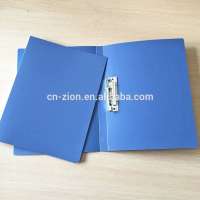 China factory supply A4 Blue Folder plastic custom color logo Business file folder Wholese