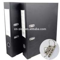 wholesale Two hole paper folder A4 size black color Business file folder